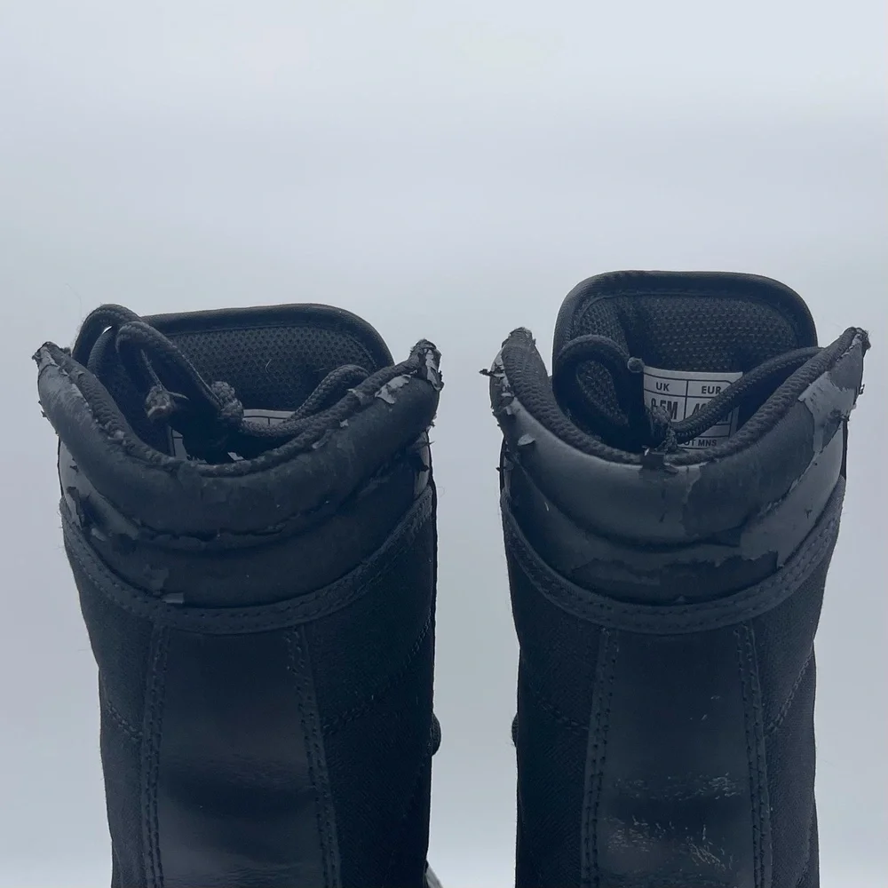 GALLS 8 Inch FX068 Men's Size 9 Duty‎ Boot Black Tactical Combat Utility Boots